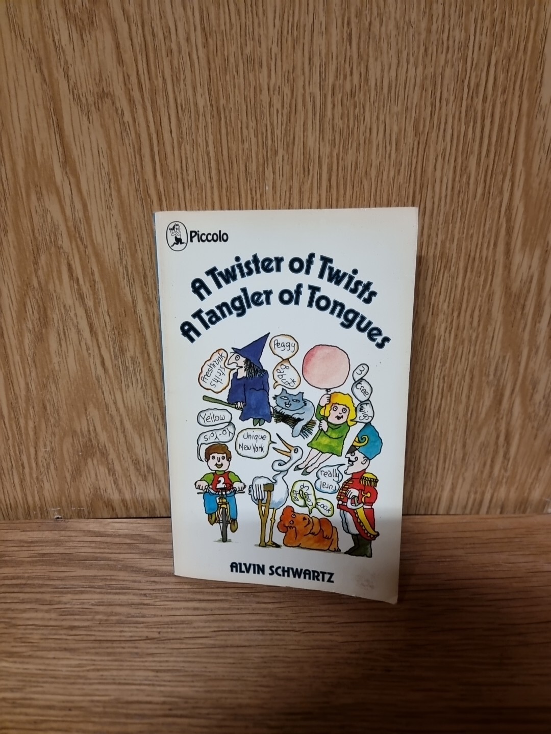 A Twister of Twists: A Tangler of Tongues by Schwartz, Alvin Paperback Book (I4)