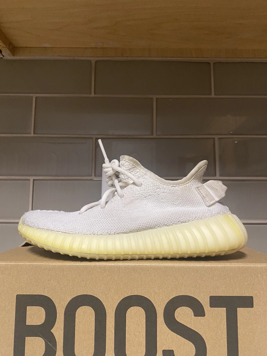 Size 4.5 adidas Yeezy Boost 350 V2 Cream White Triple White