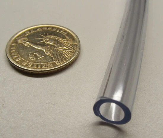 PVC Tubing, Clear, 3/8" OD x 1/4" ID x 1/16" Wall x 25 Foot Coil - Image 4 of 4