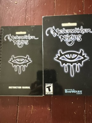 Neverwinter Nights - PC Game CD-ROM 2002 - 3 Discs with Manual & Missing 1 Disc