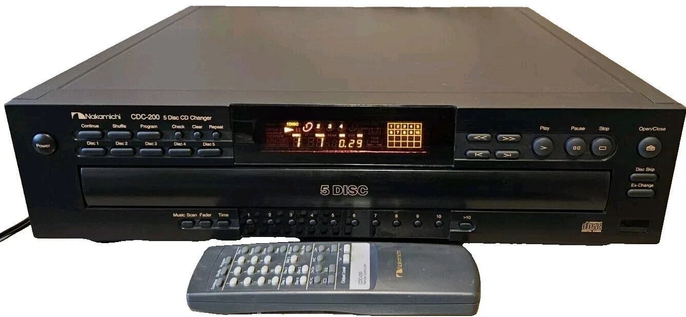 Nakamichi Home Audio CD CD Changers