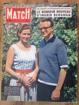 Paris Match N°574 du 9 avril 1960. Bon état