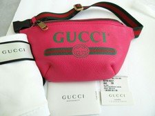pink gucci waist bag