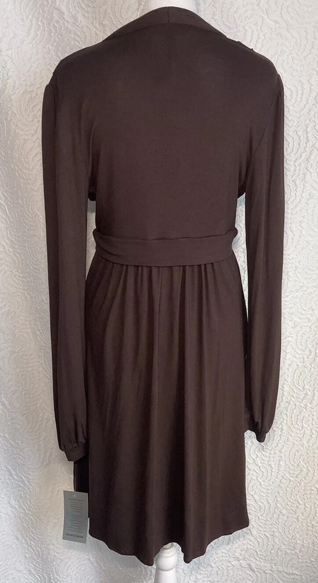 BCBG BCBGMAXAZRIA NWT brown v-neck knee length long sleeve dress size medium | eBay BCBG BCBGMAXAZRIA NWT brown v-neck knee length long sleeve dress size medium | eBay