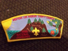 MINT 1993 JSP Western Los Angeles Council Yellow Border