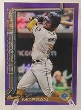 2025 Topps Pro Debut - Tre' Morgan #PD-87 Purple Foil Autographs /299 (AU, RC)