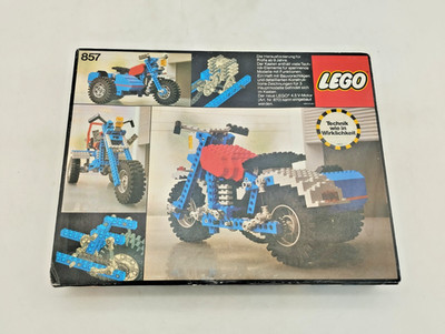 LEGO 857 Motorcycle New Sealed MISB Technic Technic 1979 Vintage 70s 1970s
