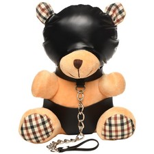 Master Series Hooded Bondage Teddy Bear Plush BDSM Adult Fetish Gift Novelty