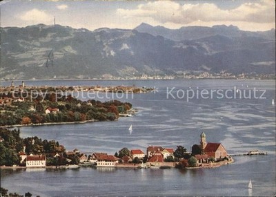Wasserburg Bodensee Fliegeraufnahme