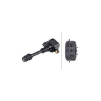 Hella ZüNdspule 5DA 358 057-281 FüR Nissan Renault Hitachi Infiniti, Links