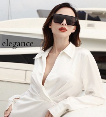 Unisex Oversized Shield Sunnies