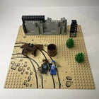 LEGO Western Bandit’s Secret Hideout 6761 Incomplete W/ Rare Baseplate Minifigs