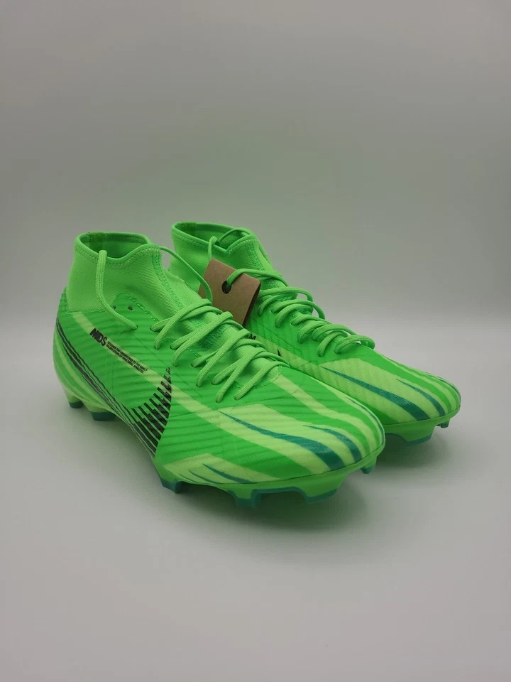 Nike Zoom Mercurial Superfly 9 Academy Mds Fg/Mg Green Sz 8.5