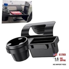 Car Window Storage Organizer, Multifunctional Cup Holder Phone 1 PC Black 02