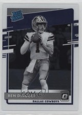 2020 Panini Donruss Optic Rated Rookies Variation Ben DiNucci #350 i5f