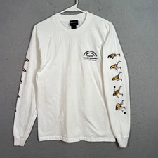 The Big Lebowski X Loser Machine Co. White Long Sleeve T-Shirt Small Mens