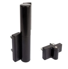 Locinox Tiger Self Closing Hinge 180&deg; Opening/Closing Angle Black Finish 165LBS