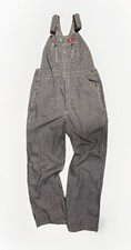 Dickies Hickory Stripe Bib Overalls Men  s 38x34 Workwear Carpenter Pants