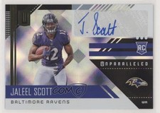 2018 Panini Unparalleled Rookie Signatures Jaleel Scott #262 Auto 6o3