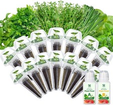 14 Pods Gourmet Herb Seed Pod Kit for Aerogarden, with Basil, Parsley, Thyme 2.05 per gallon