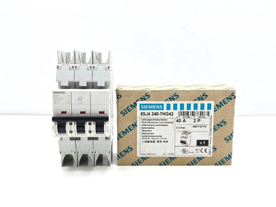 5SJ4 340-7HG42 SIEMENS CIRCUIT BREAKER 40A I 3P