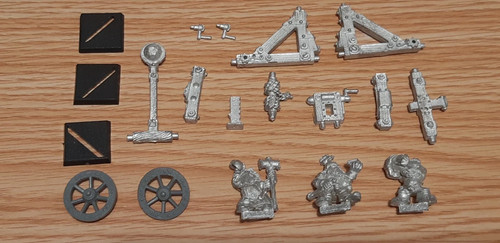 3x Nains Mineurs Warhammer - Métal, OOP, Très Rares - Old Battle, Mordheim, AoS