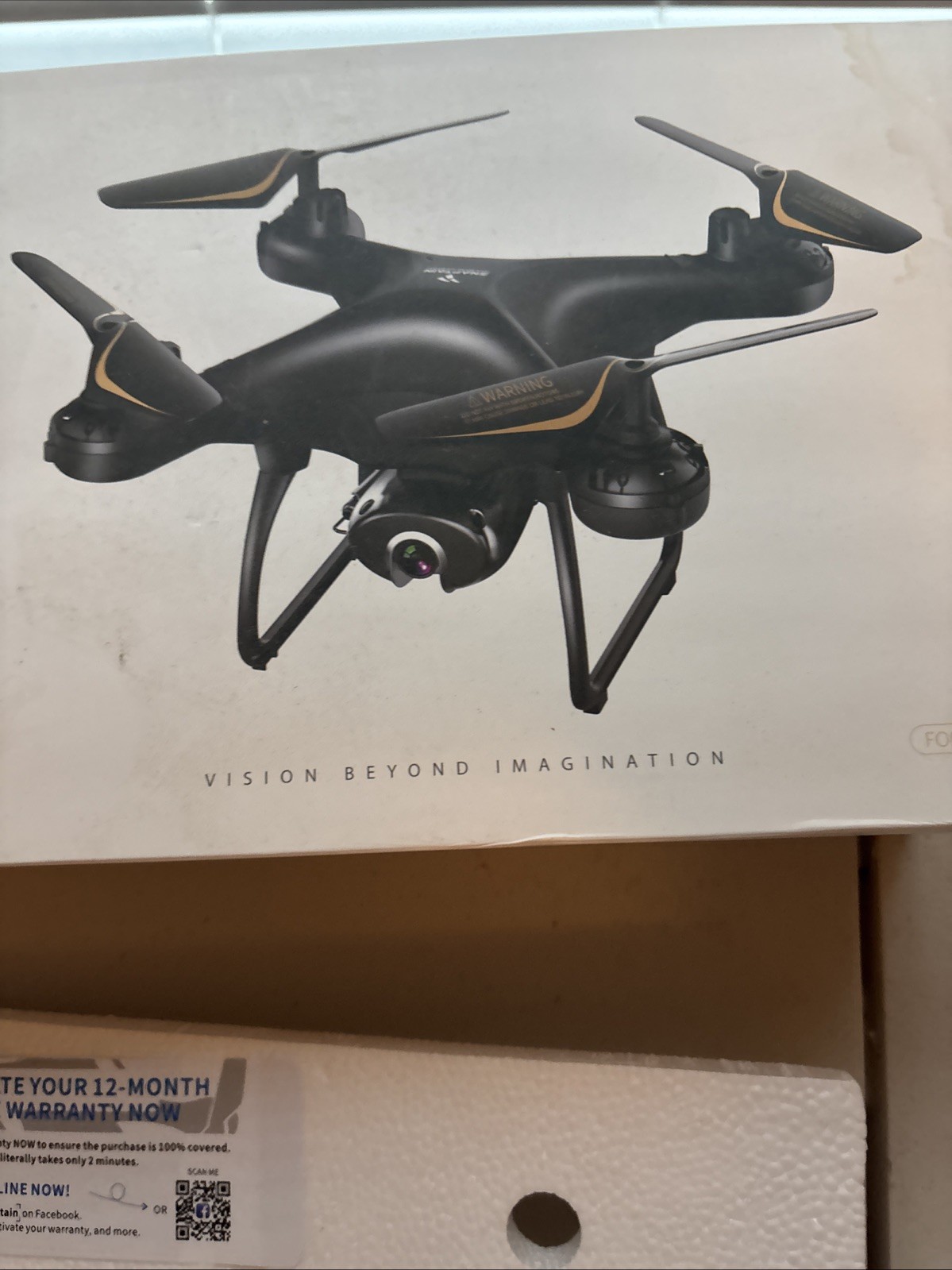 SNAPTAIN SP650 1080p Gesture Control Drone with Camera - Black