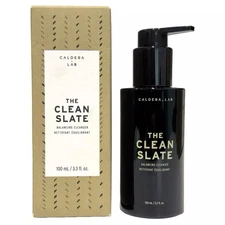 Caldera + Lab The Clean Slate | Men's Organic Foaming Facial Cleanser for Dry