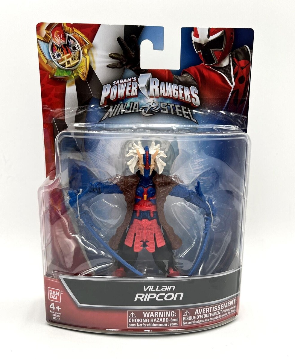 Power Rangers Ninja Steel Villain Ripcon Figure 43712 | eBay