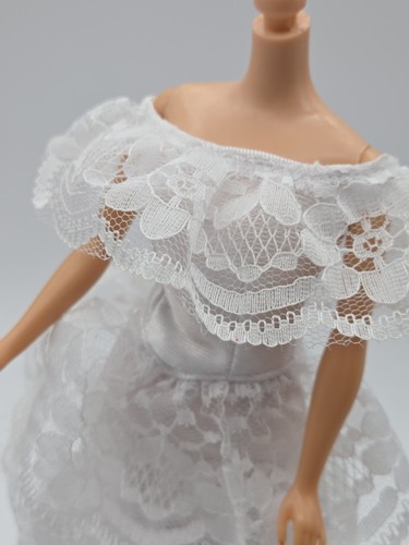 Vintage Mattel Años 90 Genuino Barbie “Colección Novia” Vestido de Novia/Vestido Velo - Imagen 2 de 11