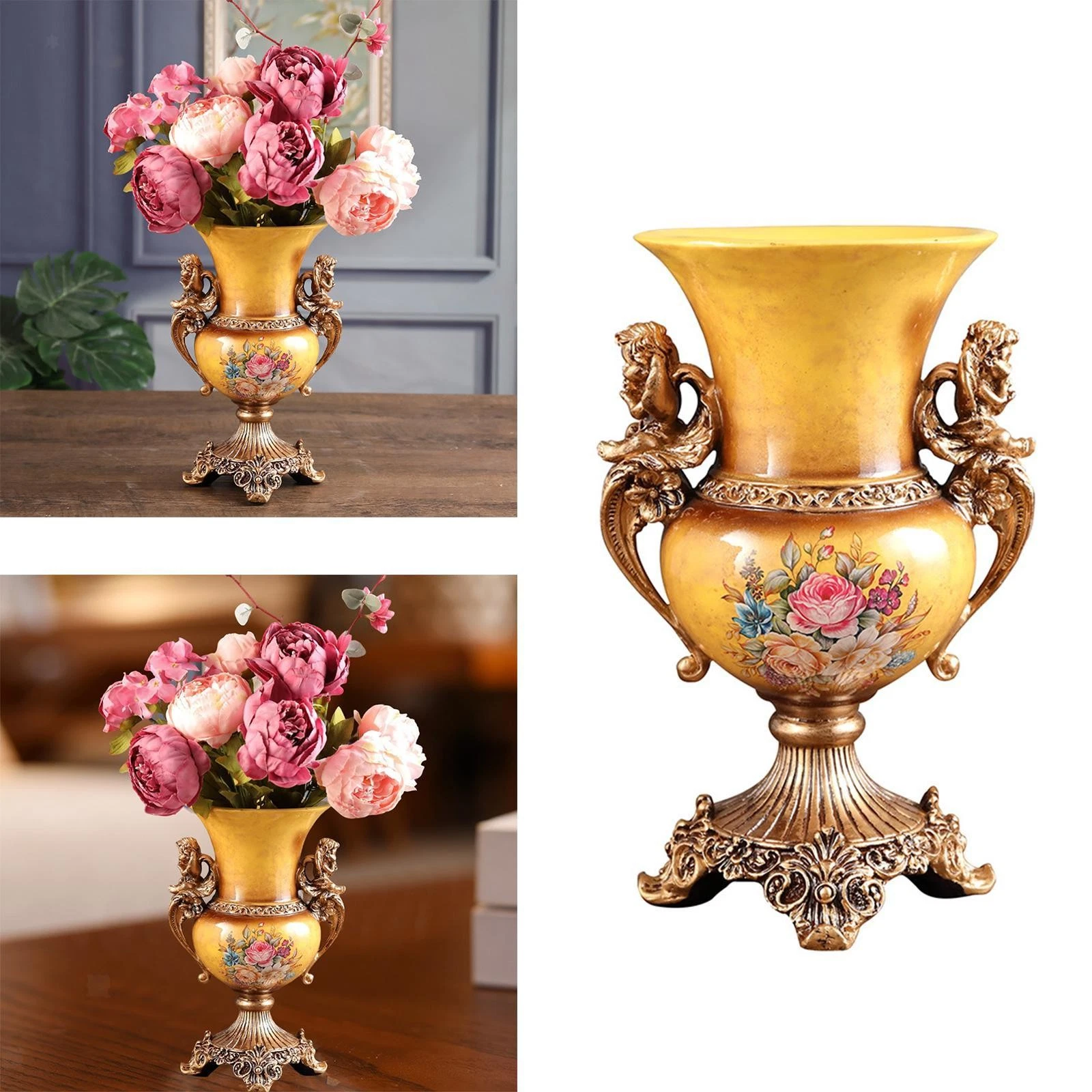 Flower Vase Floral Container Flowerpot Flower/Floral Arrangement Ornament for