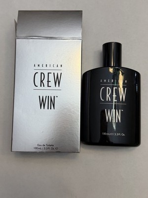 AMERICAN CREW WIN EAU DE TOILETTE 3.3  OZ  NEW Open Box SHIPS FREE