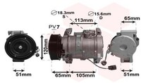 Kompressor Klimaanlage Klimakompressor Passend FüR Honda FR-V BE