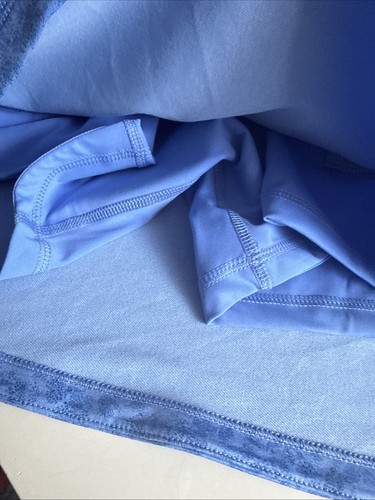 Peter Millar pantaloncino da golf donna performance Alice orlo a petalo grande blu nuovo con etichette - Foto 6 di 7