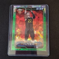 Topps Chrome Sapphire Edition 2024-25 Kyle Filipowski Utah Rookie Green /99 #127