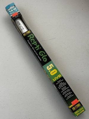 Exo Terra Repti Glo 5.0 UVB 15  Tropical Terrarium Reptile Lamp