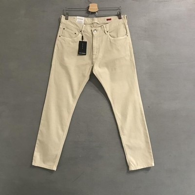 Men Roy Robson Trousers Beige Cotton 33 / L / 48