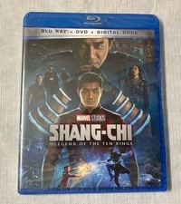 Shang-Chi Legend of the Ten Rings BluRay DVD Digital 2021 NEW SEALED