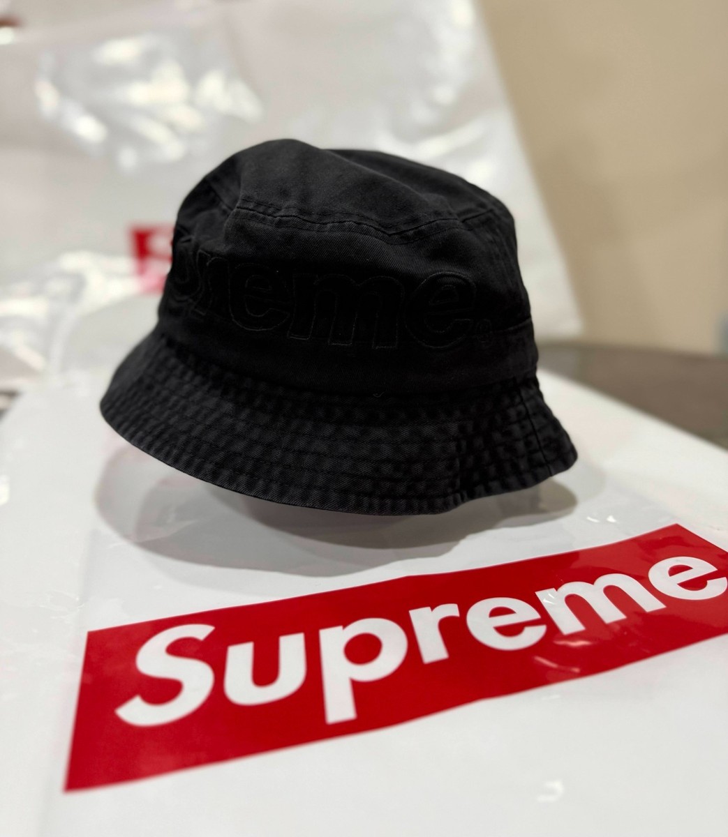 SUPREME OUTLINE CRUSHER BLACK NEW 100% AUTHENTIC | eBay