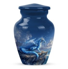 Dragon Mini Keepsake Urns 3 Inch For Human Ashes Cremation Ash Holder Urn