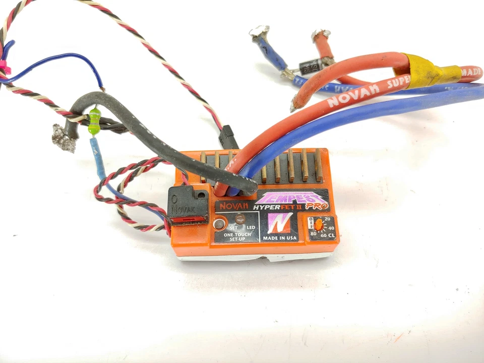 Vintage Novak Tempest Pro HyperFet II Speed Control RC ESC - Image 2 of 4