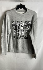 Taylor Swift The Eras Tour Official Grey Crewneck Sweatshirt Tour Dates Sz M