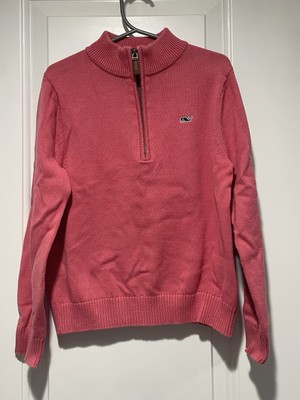 Vineyard Vines Boys Quarter Zip Sweater Youth Size 6