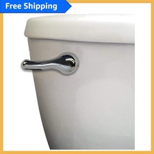 Elegant Chrome Toilet Handle - Durable 8 Inch Lift Arm, Easy Install
