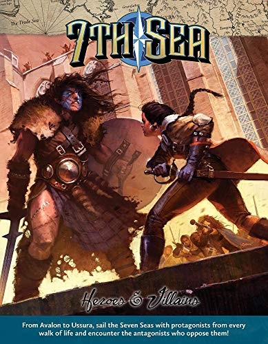 7Th Sea Heroes & Villains - English-image
