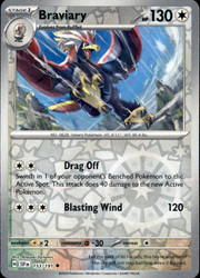Braviary 153/191 Surging Sparks Reverse Holo Uncommon