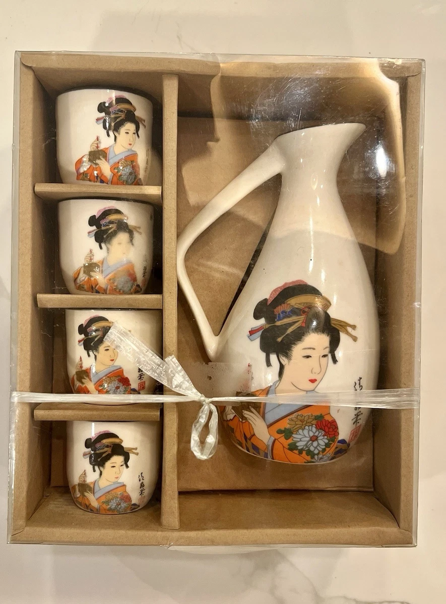 Japanese Sake In Collectible Japanese Teapots & Tea Sets (1900-Now