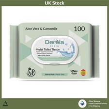 Aloe Vera Flushable Biodegradable Toilet Wipes 900 Count 9 Packs