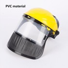 Garden Protective Mask Headgear for Mowing Face Shield Safety Gear Outdoor Use