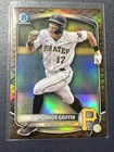 2025 Bowman - Chrome Prospects Konnor Griffin #BCP-86 Reptilian Refractor (RC)